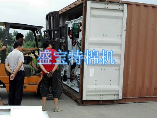 清彈機(jī)發(fā)貨現(xiàn)場